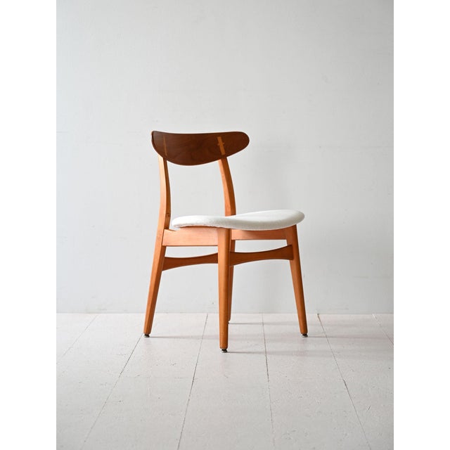 Wood Vintage Chairs by Hans Wegner, 1960s, Set of 4 For Sale - Image 7 of 15