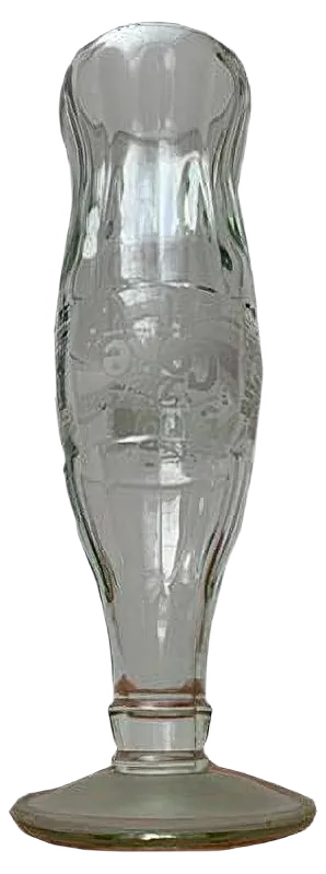 Vintage Coke Bottle Drinking Glass from Coca-Cola