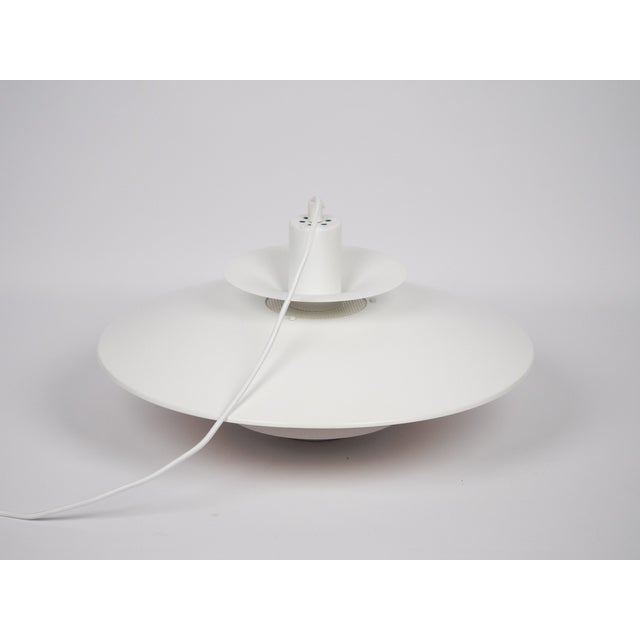 Vintage Danish Sofie Pendant Lamp by Kurt Wiborg for Jeka, 1980s For Sale - Image 4 of 10