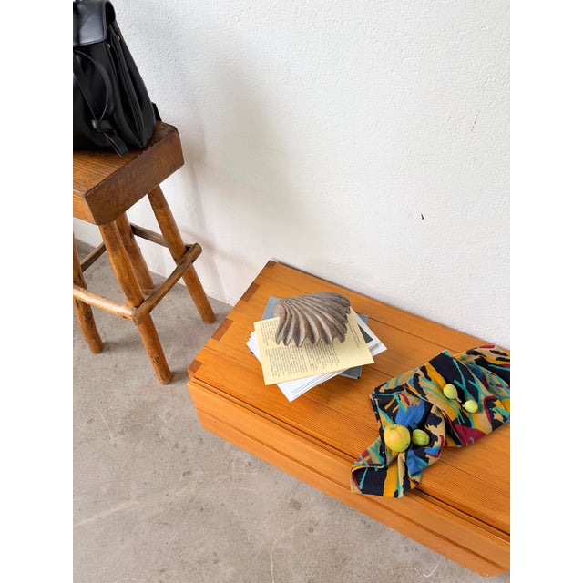 Vintage Brutalist Box in Wood and Seashell, 1960s For Sale - Image 4 of 18