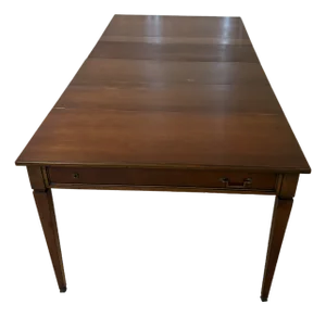 1950s Extensole Desk to Dining Wood Table Transformer Table for Small Space