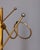 Vintage Italian Floor Coat Stand in Golden Brass, 1960s For Sale - Image 12 of 13