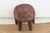 Brown Carved Vintage Nupe End Table For Sale - Image 8 of 9