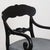 Traditional 19th-Century Swedish Carved Pine Black Painted Armchairs For Sale - Image 3 of 14