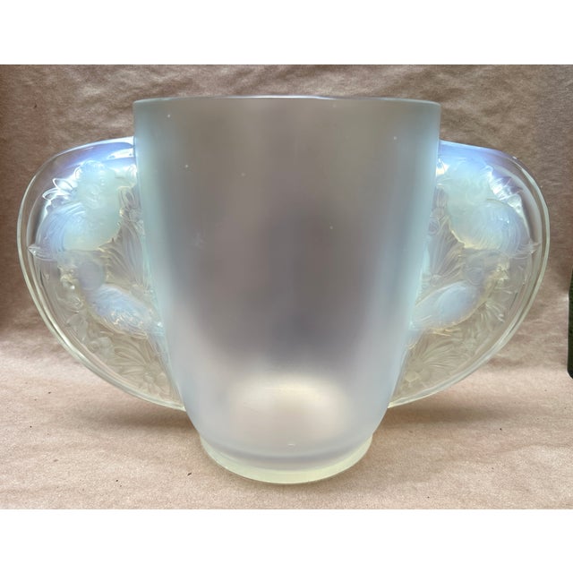 Art Deco Verlys Bird Handled Vase For Sale In Philadelphia - Image 6 of 8