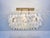 Metal Murano Style Poliedri Alabaster Chandelier, 84 White Glasses For Sale - Image 7 of 12