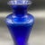 Late 20th Century Vintage Blenko Vase 10” Beautiful Blue Handblown Glass For Sale - Image 5 of 8