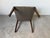 Vintage Hollywood Regency Faux Grain Painted Armchair With Cane Back & Upholstered Seat For Sale - Image 12 of 12