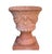 Vintage Large Neoclassical Terra Cotta Urn Planters / Terra Cotta Garden Pots, a Pair For Sale In Dallas - Image 6 of 8
