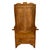 A good antique 19th century English pine country lambing chair or bench settle, circa 1860. These highbacked chairs were...