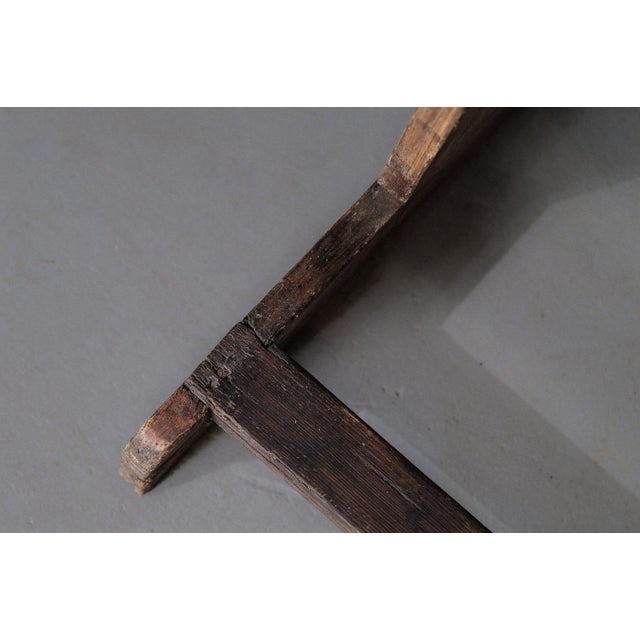 Alpine Farmhouse Table in Pine, Savoy, 1900s For Sale - Image 9 of 12