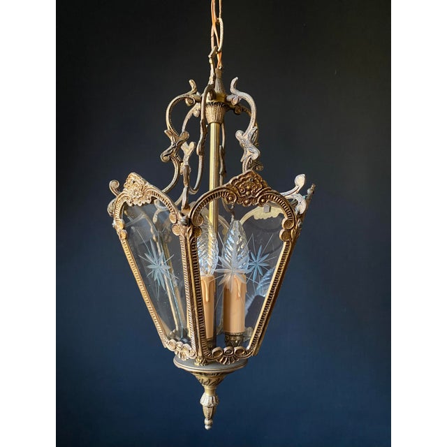 Vintage Italian Hanging Light, 1930s For Sale - Image 6 of 6