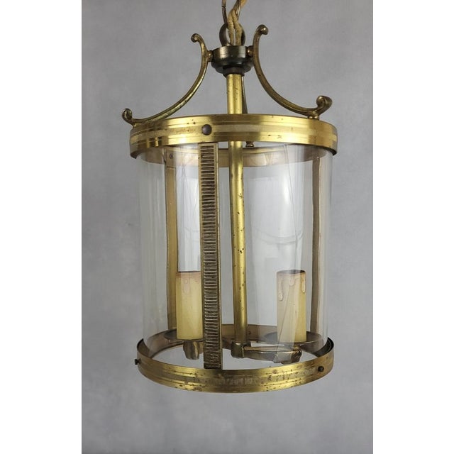 Brass Lanterns, 1950s, Set of 2 For Sale - Image 11 of 13