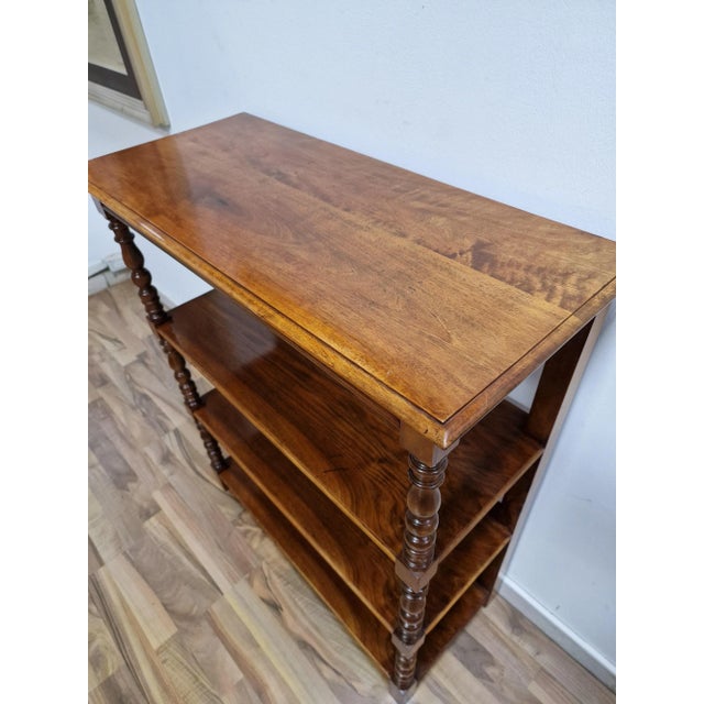 Walnut Wedding Shelf, 1890s For Sale - Image 3 of 9