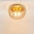 Large Space Age Mushroom-Shaped Flush Mount or Ceiling Light from Limburg, Germany, 1970s For Sale - Image 6 of 10