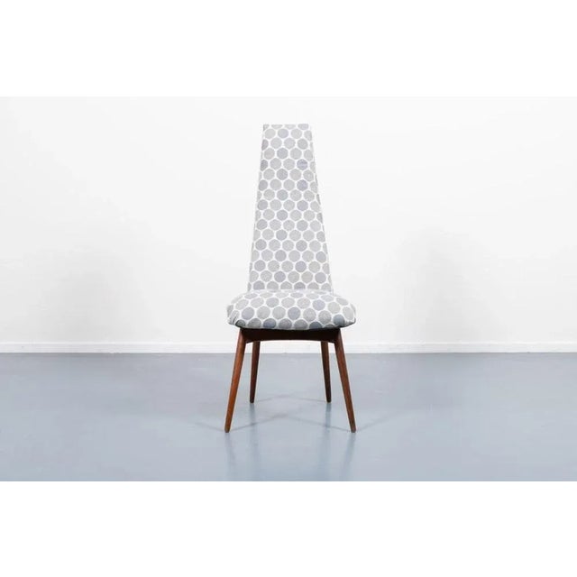 Wood Danish Modern Architectural Chair, 1960s For Sale - Image 7 of 11