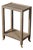 Mid-Century Modernist Python Side Table With Brass Castors by Karl Springer For Sale