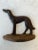 Metal Vintage 1929 Art Deco Cast Iron Bookends, Russian Wolfhound - Corp - a Pair For Sale - Image 7 of 11