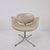 Artifort Mid-Century Modern Ivory Leather Little Tulip Chairs by Pierre Paulin for Artifort For Sale - Image 4 of 12
