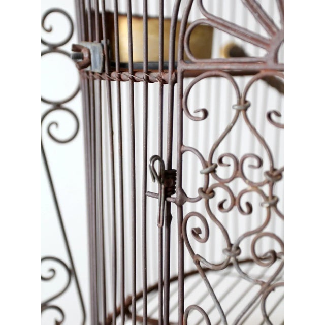 Early 20th Century French Victorian Style Large Birdcage For Sale - Image 5 of 13