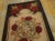 1920s 1920s Folk Art Beige Medallion Roses Antique American Hooked Rug For Sale - Image 5 of 11