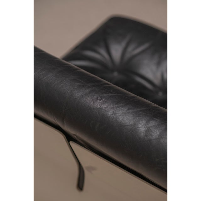 Black Amanta Lounge Chair by Mario Bellini for B&B Italia, 1970s For Sale - Image 8 of 15