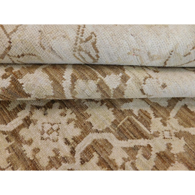 Fine Agra Style Handmade Rug. 8'x 9'8" For Sale - Image 18 of 18