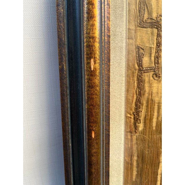 Antique Chinese Silk Embroidery Panels Framed For Sale - Image 12 of 14