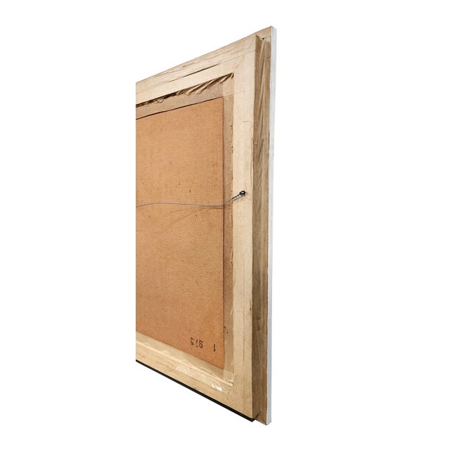 1984s Limited Edition Framed Serigraph 'Night People I' by Italian Artist Giancarlo Impiglia, United States For Sale - Image 4 of 9