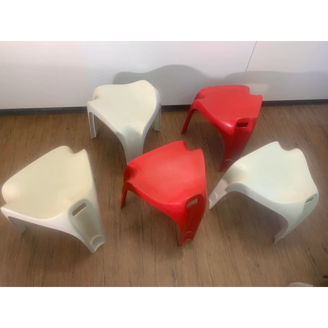 Vintage Casalino Stool by Alexander Begge for Casala For Sale - Image 11 of 13