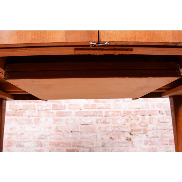 1940s Art Deco Dining Table by Jindřich Halabala for UP Závody, Czech, 1940s For Sale - Image 5 of 18