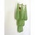 Graniglia Green Conchiglie Murano Glass Gold Wall Sconce by Simoeng For Sale - Image 10 of 13