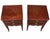1930s Vintage Wooden Nightstands – Matching Pair For Sale - Image 5 of 6