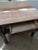 Early 20th Century Antique American Arts & Crafts Mission Oak Library Desk, C. 1910 For Sale - Image 5 of 9
