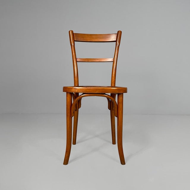 Austrian Chairs in Wood from Thonet, 1930s, Set of 6 For Sale - Image 3 of 12
