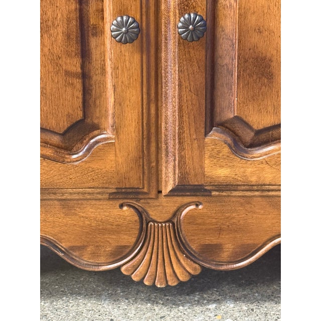 Brown Ethan Allen Country French Nightstand Finish 226 For Sale - Image 8 of 12