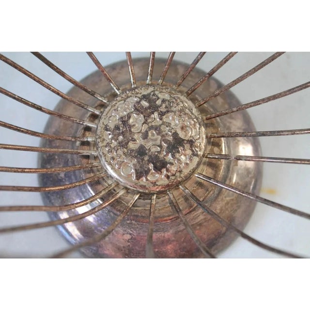 1970s 1970s Mid-Century Italian Metal Wine Holder For Sale - Image 5 of 5