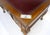 Kittinger Carved Mahogany Leather Top Ball & Claw Writing Table Executive Desk MINT! For Sale - Image 4 of 18