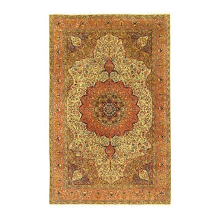 Pasargad DC Fine Hand Knotted Vintage Turkish Rug For Sale