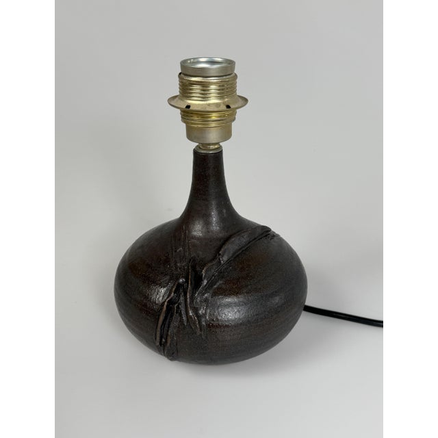 Metal Art Ceramics German Table Lamp by Marianne Koplin Berlin, 1970s For Sale - Image 7 of 12