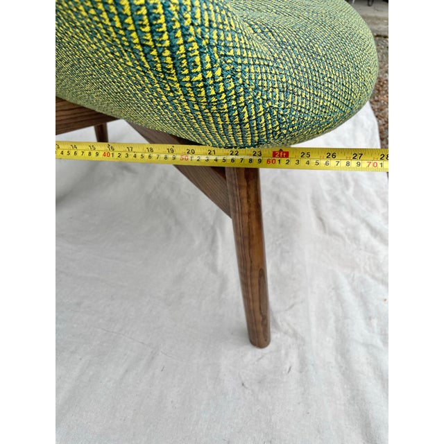 Keilhauer 71150 Walnut Lounge Chair Mid-Century Inspired For Sale - Image 9 of 12