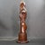 1960s Large Vintage Hand Carved Wooden Nude Woman Lamp For Sale - Image 5 of 9