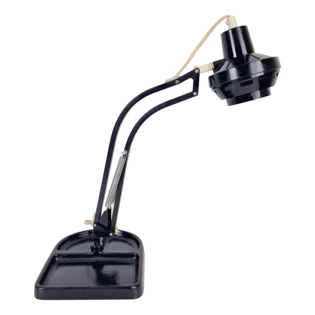 Mid-Century Articulated Architect Desk Lamp Type 3842 from Ledu, Sweden, 1960s For Sale