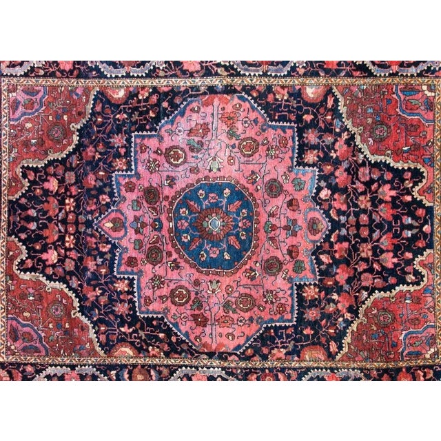 Mid 19th Century Early 20th Century Sarouk Farahan Rug For Sale - Image 5 of 11