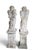 White Antique Italian Terracotta Musical Cherubs on Pedestals, 1890, Set of 2 For Sale - Image 8 of 11