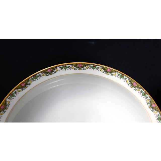 Ceramic Table Service in Limoges Porcelain by Betoule et Legrand, 1890s, Set of 57 For Sale - Image 7 of 18