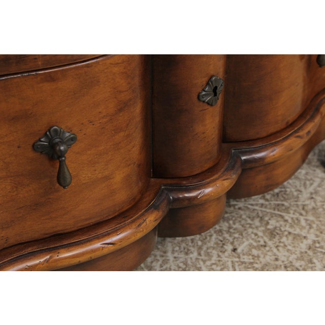 Baker Milling Road Walnut French Provincial Commode Chest For Sale - Image 11 of 18