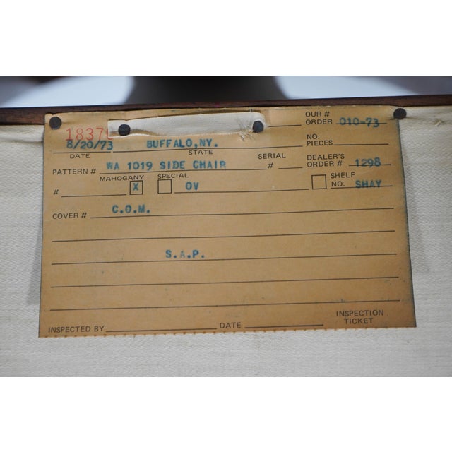 Kittinger Wa-1018 Colonial Williamsburg Mahogany Side Chair For Sale - Image 18 of 18