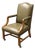 Ethan Allen Clarke Leather Office Chair For Sale