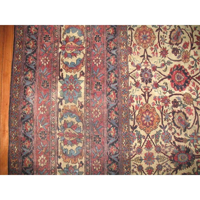 Oversize Antique Persian Teheran Rug For Sale In New York - Image 6 of 18
